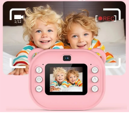 Blauwe 3in1 Instant Print Kids Camera