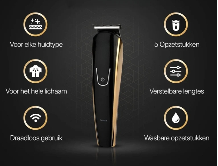 SHAVE machine™ Allround baardtrimmer